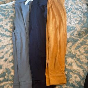 Old Navy Kids Jogger Pants in Gray, Navy & Mustard